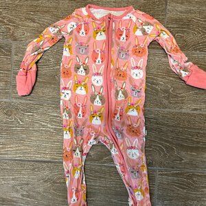 Little Sleepies - Boho Bunnies (6-12 mo)